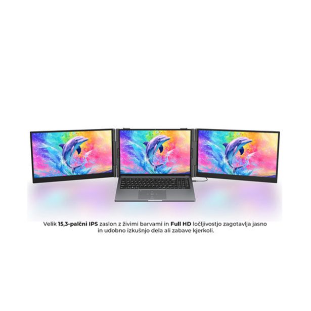 RAČUNALNIŠKI MONITOR BLACKVIEW DCM8 PRO DVOJNI ZASLON MONITOR ZA PRENOSNIK