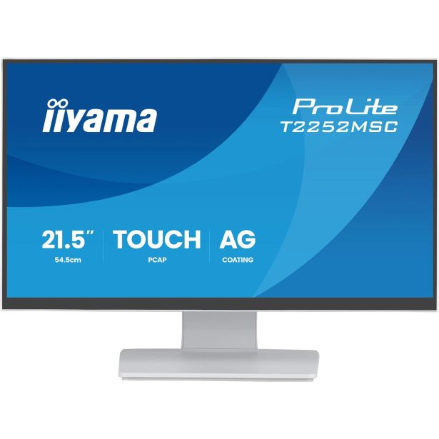 RAČUNALNIŠKI MONITOR IIYAMA 21.5" LED LCD TOUCH T2252MSC-W2AG IPS FHD HDM