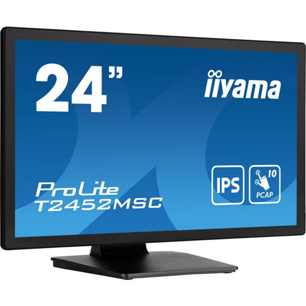 RAČUNALNIŠKI MONITOR IIYAMA 23.8" TOUCH T2452MSC-B1 IPS FHD 16:9 HDMI/DP
