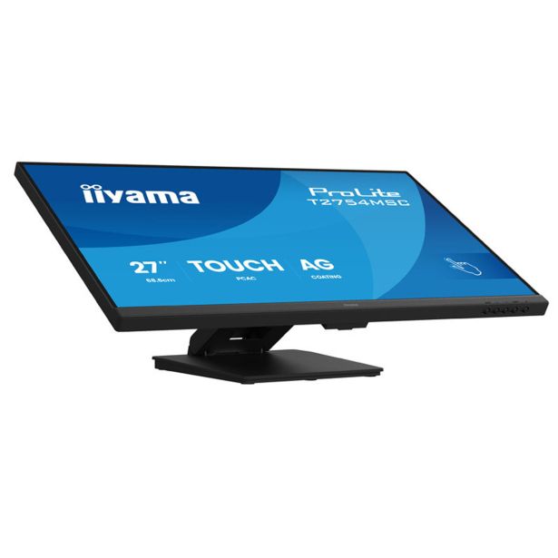 RAČUNALNIŠKI MONITOR IIYAMA 27" LED LCD TOUCH T2754 MSC-B2AG IPS VGA/HDMI