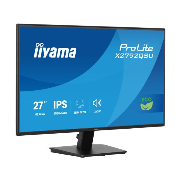 RAČUNALNIŠKI MONITOR IIYAMA 27" LED LCD X2792QSU -B1 IPS 2K HDMI/DP/USBC