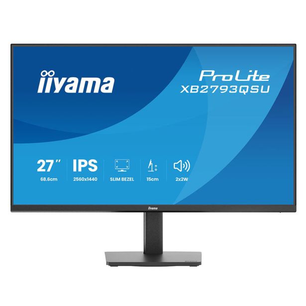 RAČUNALNIŠKI MONITOR IIYAMA 27" LED LCD XB2793QSU-B1 IPS 2K 16:9 HDMI/DP/