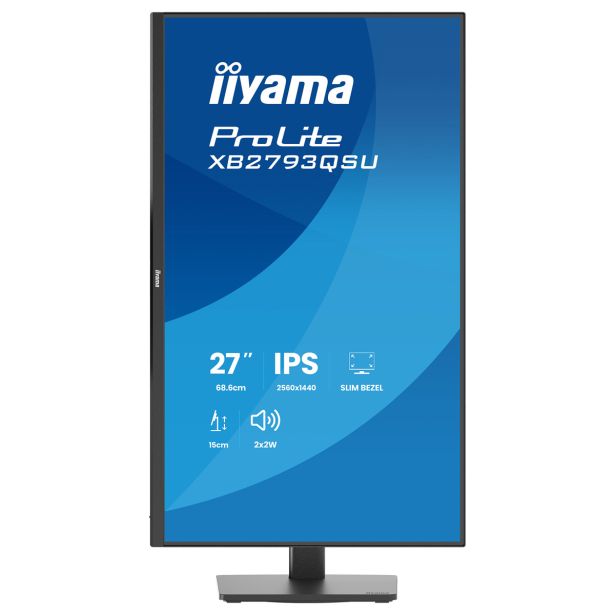RAČUNALNIŠKI MONITOR IIYAMA 27" LED LCD XB2793QSU-B1 IPS 2K 16:9 HDMI/DP/