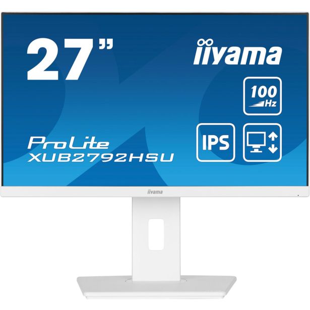 RAČUNALNIŠKI MONITOR IIYAMA 27" LED LCD XUB2792HSU- W6 IPS FHD HDMI/DP 100
