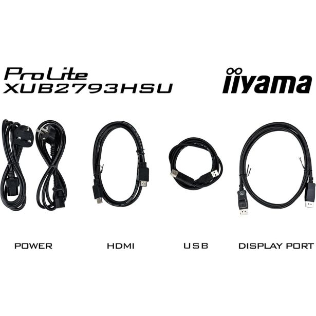 RAČUNALNIŠKI MONITOR IIYAMA 27" LED LCD XUB2793QSU- B7 IPS 2K 16:9 HDMI/DP