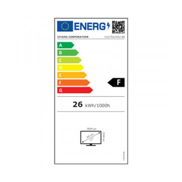 RAČUNALNIŠKI MONITOR IIYAMA 27" XU2792UHSU-B6 IPS 4K DVI/HDMI/DP
