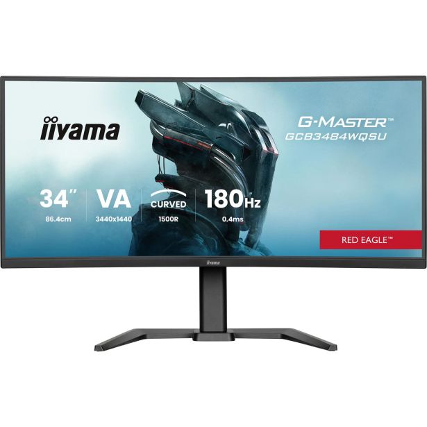 RAČUNALNIŠKI MONITOR IIYAMA 34" LED LCD GCB3484WQ SU-B1 VA 21:9 UWQHD HDMI