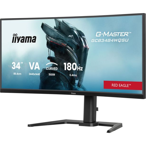 RAČUNALNIŠKI MONITOR IIYAMA 34" LED LCD GCB3484WQ SU-B1 VA 21:9 UWQHD HDMI