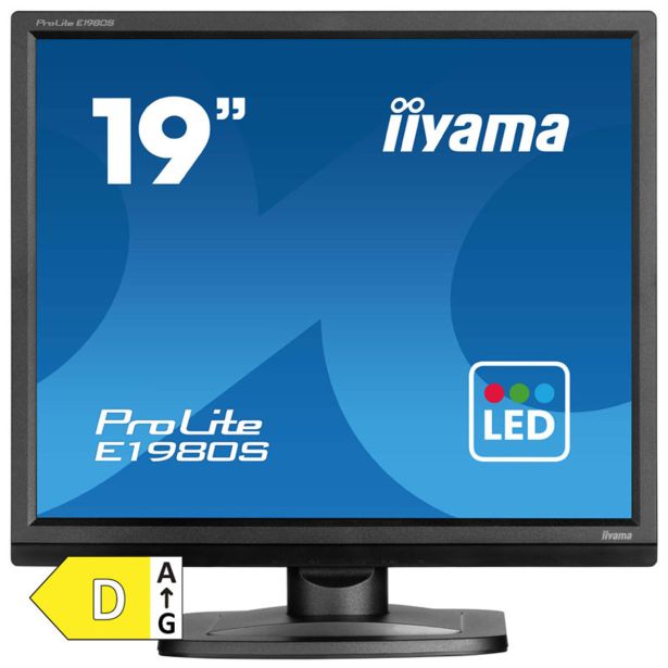 RAČUNALNIŠKI MONITOR IIYAMA E1980S-B1 TN 5:4 HDMI/DP 48 CM