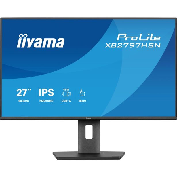 RAČUNALNIŠKI MONITOR IIYAMA XB2797HSN-B1 IPS FHD/USBC 27 COL LED LCD