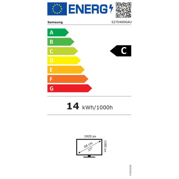 RAČUNALNIŠKI MONITOR SAMSUNG LS27D400GAU 27"/FHD/IPS/100HZ/DP/HDMI