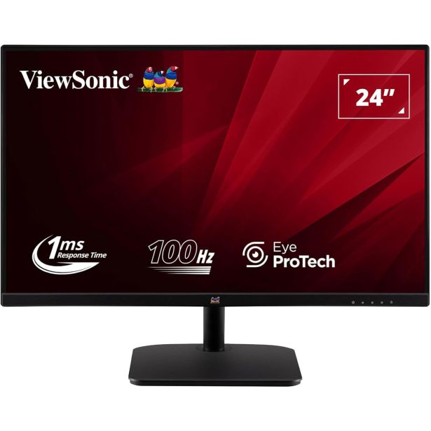 RAČUNALNIŠKI MONITOR VIEWSONIC 23.8" LED LCD VA2432- H-2 IPS FHD 100HZ VGA
