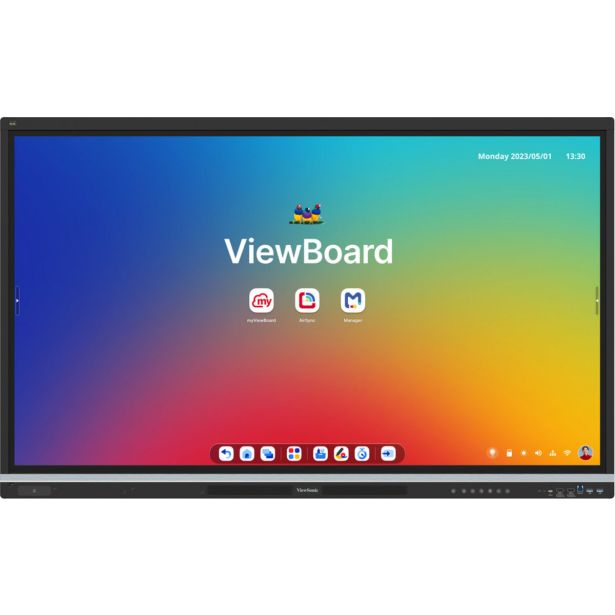 RAČUNALNIŠKI MONITOR VIEWSONIC 75" LED LCD TOUCH IFP7551 4K EDLA INTERACT