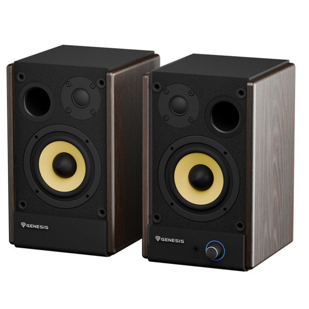 RAČUNALNIŠKI ZVOČNIK GENESIS ARSEN 502BT STEREO 2.0 RJAVA