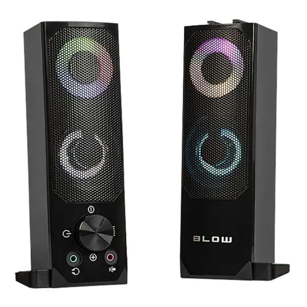 RAČUNALNIŠKI ZVOČNIKI SOUNDBAR MS-28, 2V1, 2.0 STEREO, USB, BLUETOOTH, RGB LED OSVETLITEV