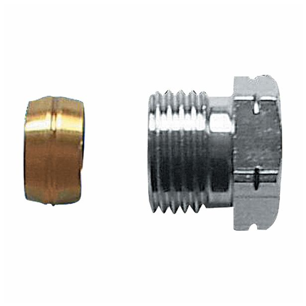 RADIATORSKI R-KOS HERZ SPOJNI KOMPLET 1/2 --15 ZUNANJI NAVOJ ZA CU CEV