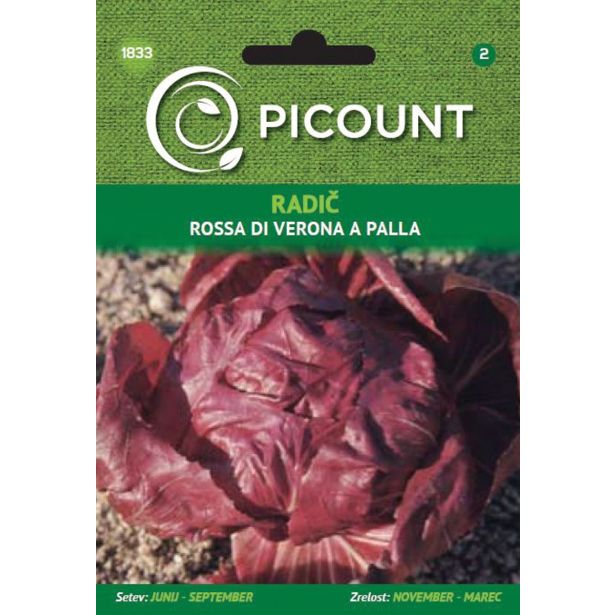 LISTNA ZELENJAVA VILMORIN RADIČ ROSSA DI VERONA A PALLA