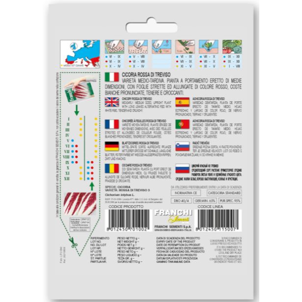 LISTNA ZELENJAVA FRANCHI SEMENTI RADIČ TREVIŠKI