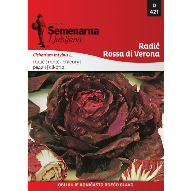 LISTNA ZELENJAVA SEMENARNA RADIČ VERONA V MALI VREČICI 421