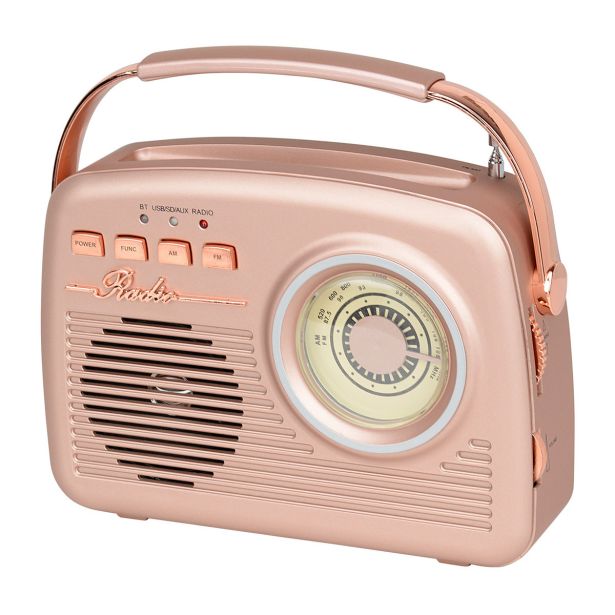 RADIO BOOMBOX XPLORE XP5409 GOLD/ROSE