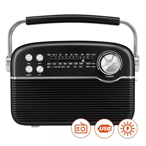 RADIO FM MANTA RDI916 SOLAR