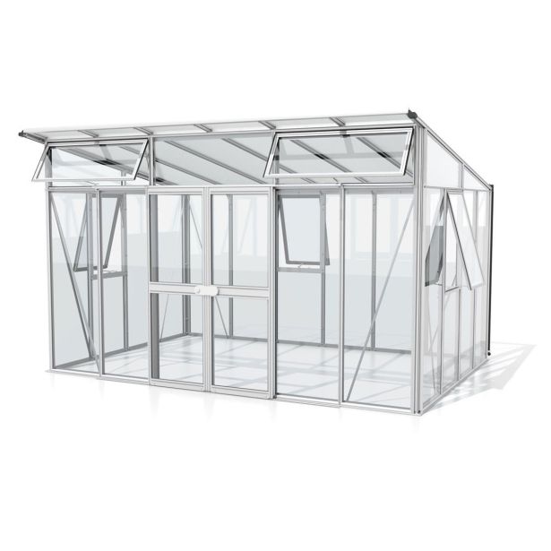 RASTLINJAK, STEKLO/POLIK. VITAVIA APHRODITE 11500 ESG/VP 3/10MM ALU 3X4M