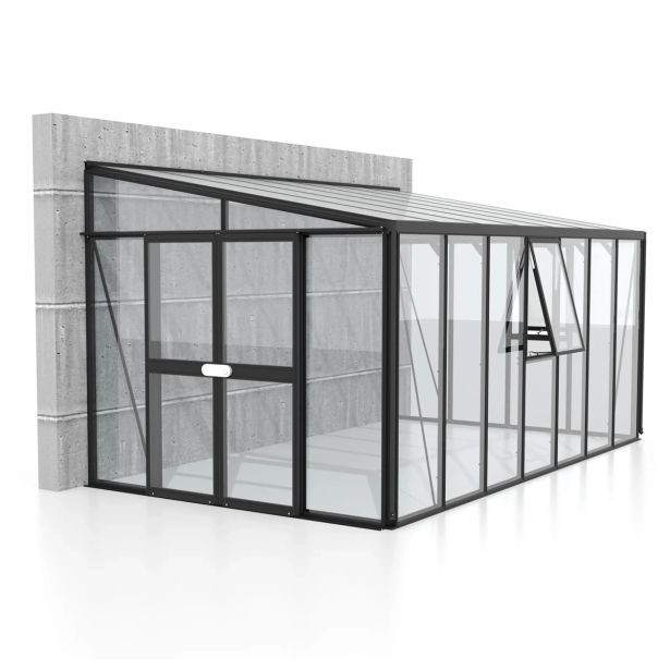 RASTLINJAK, STEKLO/POLIK. VITAVIA ATHENA 11900 ESG/VP ČRNA 2.7X4.6M