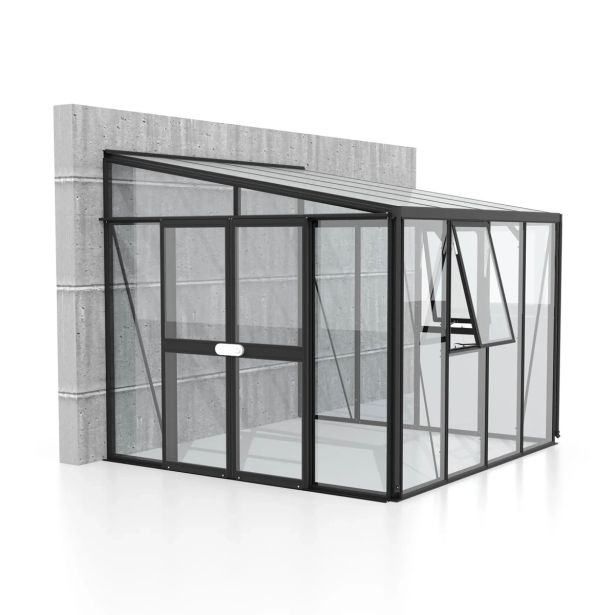 RASTLINJAK, STEKLO/POLIK. VITAVIA ATHENA 7000 ESG/VP ČRNA 2.7X2.7M