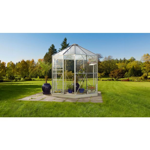 RASTLINJAK, STEKLO/POLIK. VITAVIA PAVILJON HERA 4500 ESG/VP ALU 2.5X5.5M