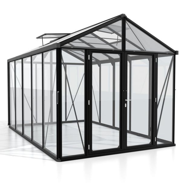 RASTLINJAK, STEKLO/POLIK. VITAVIA ZEUS COMFORT 10000 ESGVP2 ČRNA 2.6X3.9M