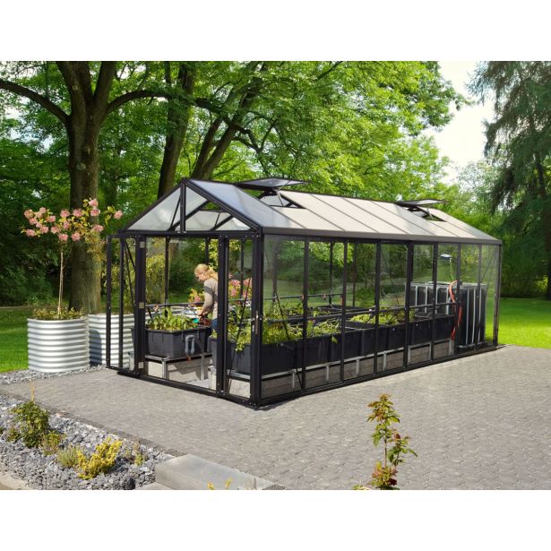 RASTLINJAK, STEKLO/POLIK. VITAVIA ZEUS COMFORT 15700 ESG/VP ČRNA 2.6X6.1M