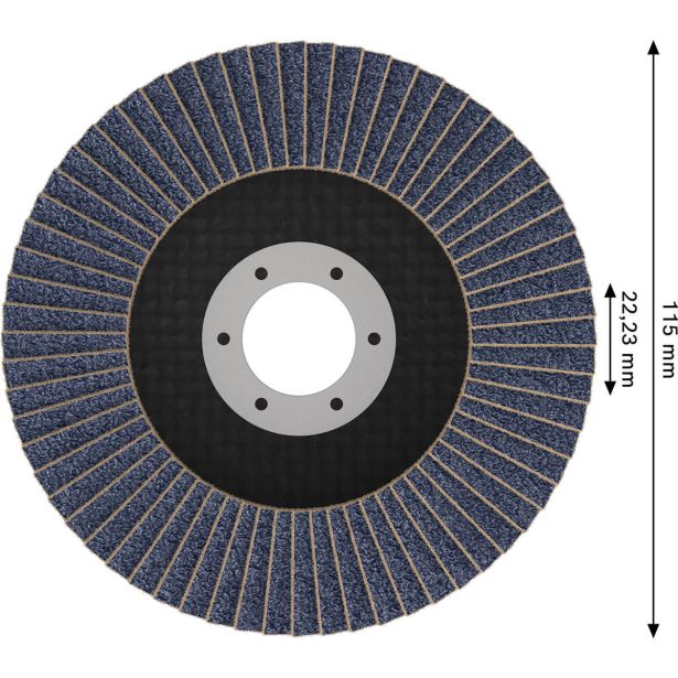 RAVNI BRUSNI LAMELNI DISK BOSCH 115 X 22.23 MM. G60 T29