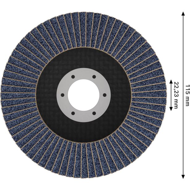RAVNI BRUSNI LAMELNI DISK BOSCH 115 X 22.23 MM. G80 T29