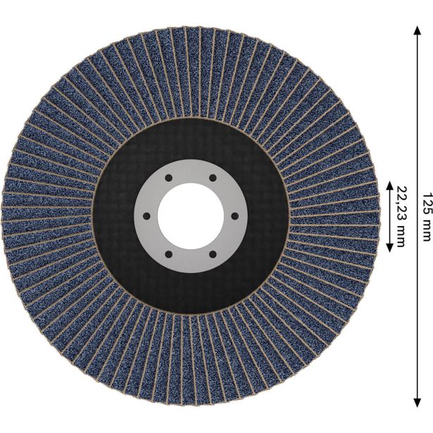 RAVNI BRUSNI LAMELNI DISK BOSCH 125 X 22.23 MM. G120 T29