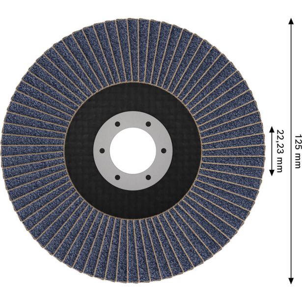 RAVNI BRUSNI LAMELNI DISK BOSCH 125 X 22.23 MM. G60 T29