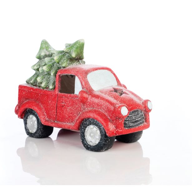 RDEČ TOVORNJAK Z LED LUČKO