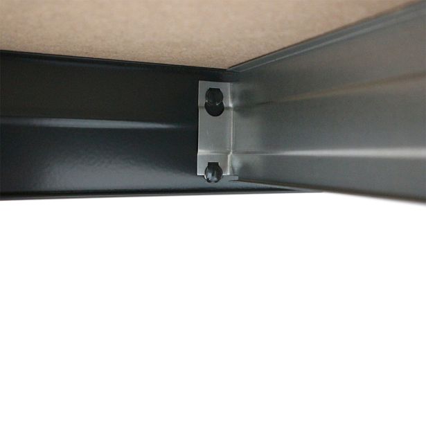 REGAL AR SHELVING 180X150X60CM 4P/400KG ANTRACIT SIV
