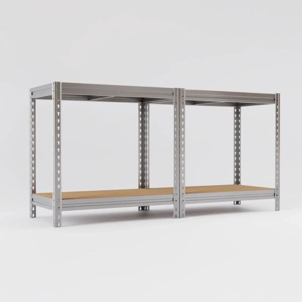 REGAL AR SHELVING 200X100X60 CM 4P/450KG BULLRACK RIVET POCINKAN