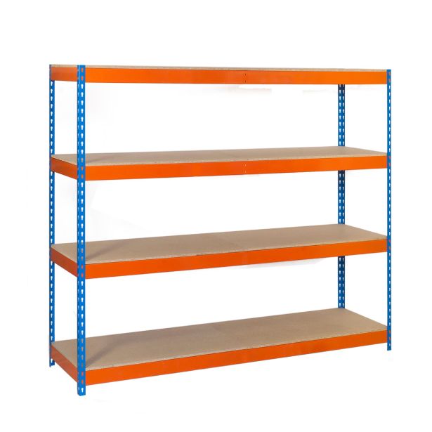 REGAL SIMONRACK 200X150X60 CM 4P/150KG MODRA ORANŽNA SIMONCLICK