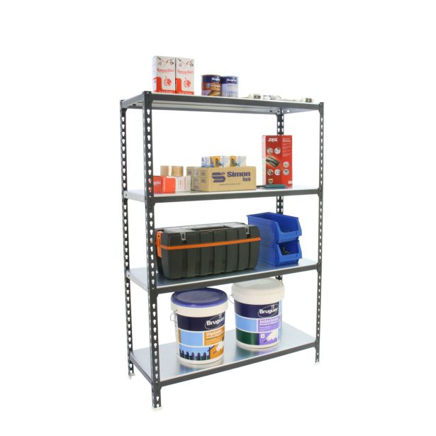 REGAL SIMONRACK 150X100X30 CM 4P/180KG ANTRACIT SIMONCLICK PLUS