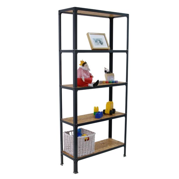 REGAL SIMONRACK 180X100X30 CM 5P/150KG ANTRACIT SIMONHOME CLICK