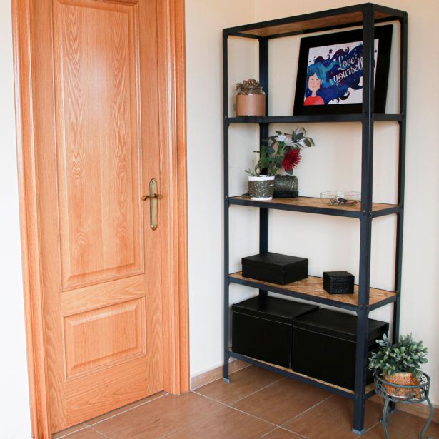 REGAL SIMONRACK 180X100X30 CM 5P/150KG ANTRACIT SIMONHOME CLICK