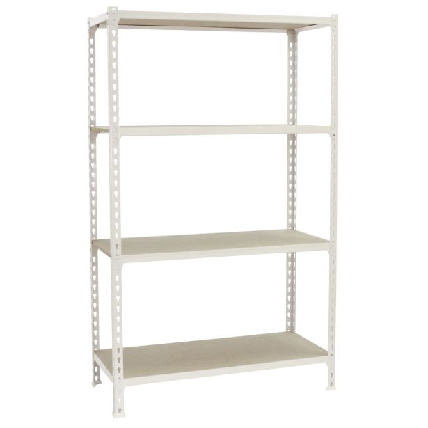 REGAL SIMONRACK 150X100X40 CM 4P/150KG BELA LES MADERCLICK PLUS