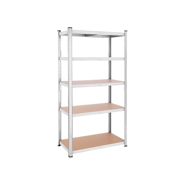 REGAL SONGMICS 200X100X50 CM 5P/175KG GLR050E01 BEŽ-SREBRN