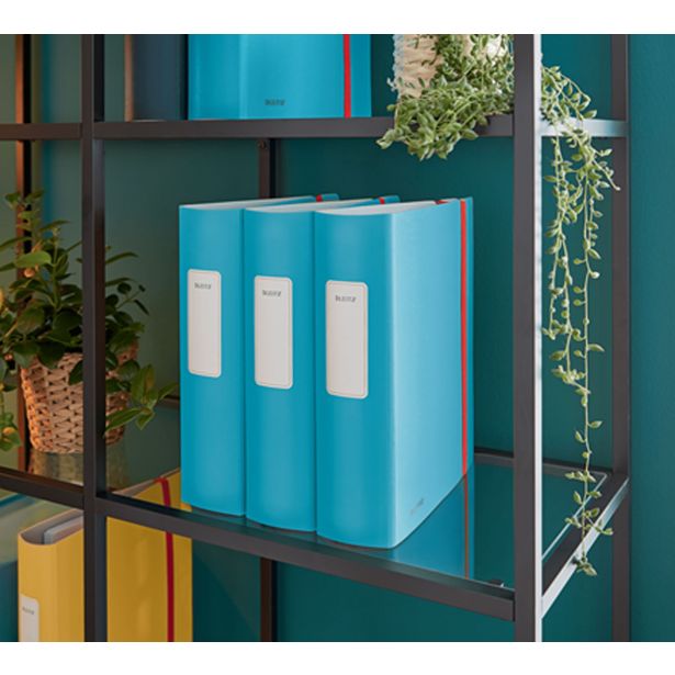 REGISTRATOR LEITZ COSY-WOW COSY MODER A4 2R Z ELASTIKO 80MM