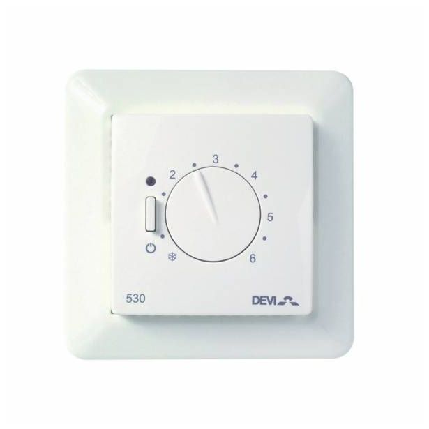 REGUL.ZA TAL.IN STEN.OGR. DEVI DEVIREG 530 5-45 STOPINJ ELEKTRONSKI TERMOSTAT