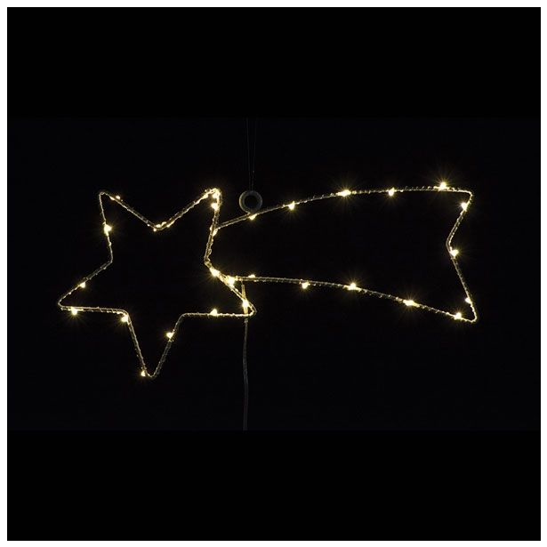 LUČKE MQ REPATICA 33X15 CM MINI LED TOPLO BELE PRITISKAČ