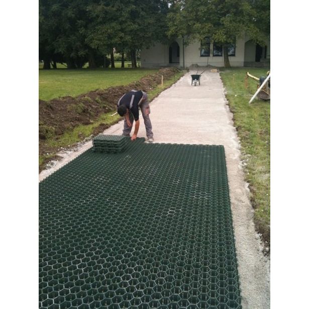 REŠETKA 2PR 2PR-SV TRAVNA ZELENA DIM.500X500X40MM