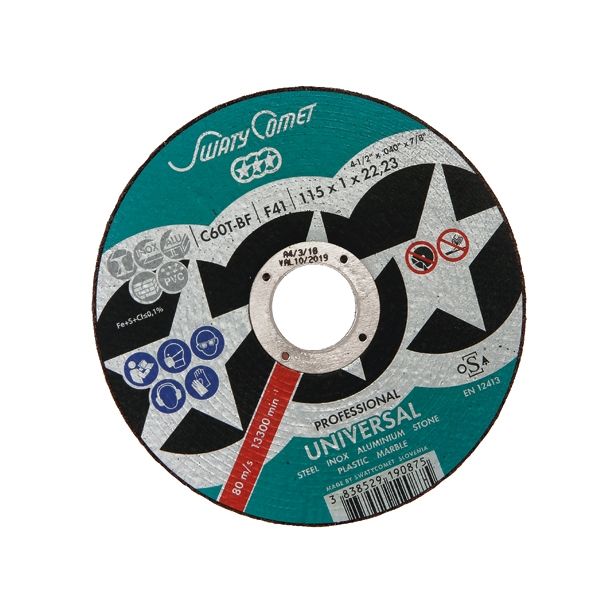 REZALNA PLOŠČA VEČNAMENSKA SWATYCOMET-P 125X1X22.23MM