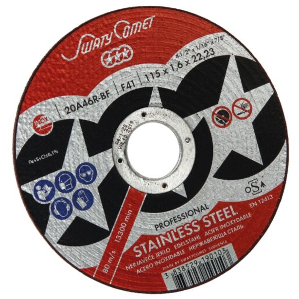 REZALNA PLOŠČA ZA RF SWATYCOMET-P 125X3X22.23 MM 20A30P-BF